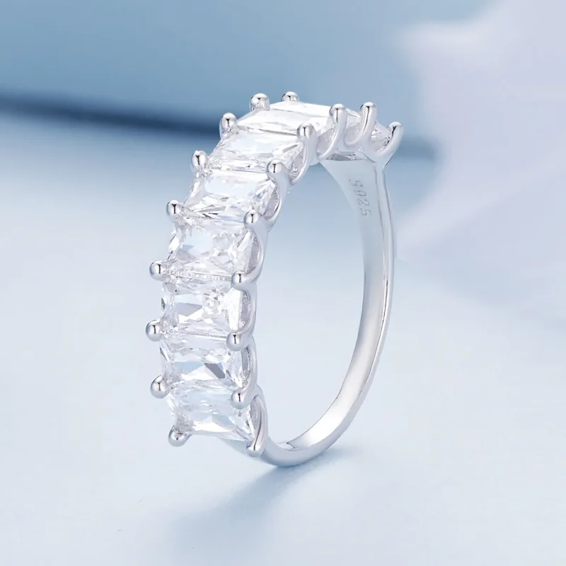 (immagine per) Anello Pandora Style con zirconi lucenti - BSR409 - Visualizza 2