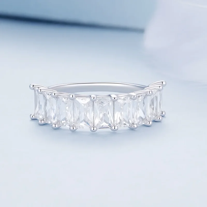 (immagine per) Anello Pandora Style con zirconi lucenti - BSR409 - Visualizza 3
