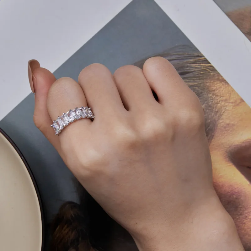 (immagine per) Anello Pandora Style con zirconi lucenti - BSR409 - Visualizza 7
