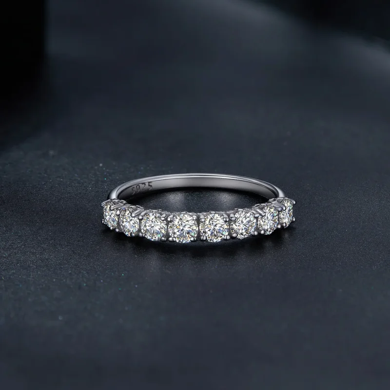 (immagine per) Anello Pandora Style Patternmoissanite (Un Certificato) - MSR015 - Visualizza 4
