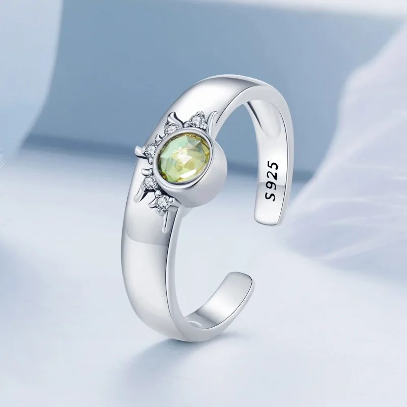 (immagine per) Anello per coppie stile Pandora con sole, luna e stelle - BSR491-E - Visualizza 2