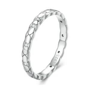 Anello singolo Pandora Style semplice - BSR425 (immagine per) Anello singolo Pandora Style semplice - BSR425