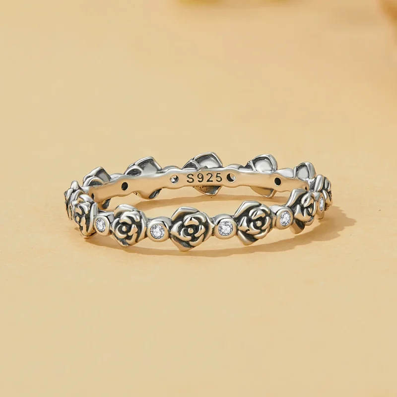 (immagine per) Anello stile Pandora in oro rosa - SCR960 - Visualizza 3