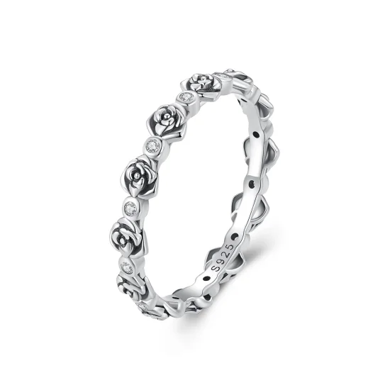(immagine per) Anello stile Pandora in oro rosa - SCR960
