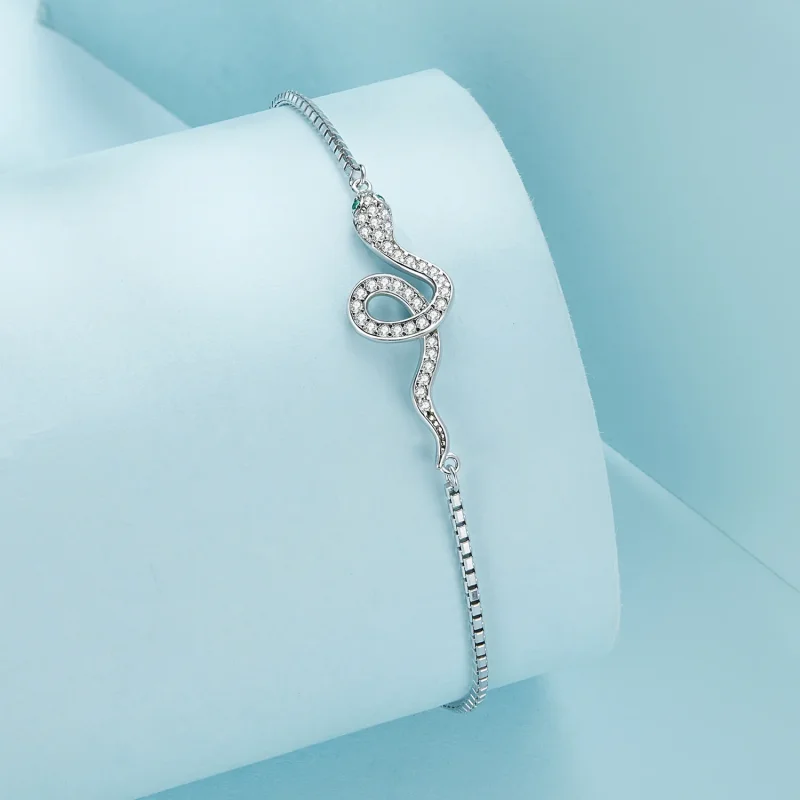 (immagine per) Braccialetto a catena serpente Pandora Style - SCB261 - Visualizza 2