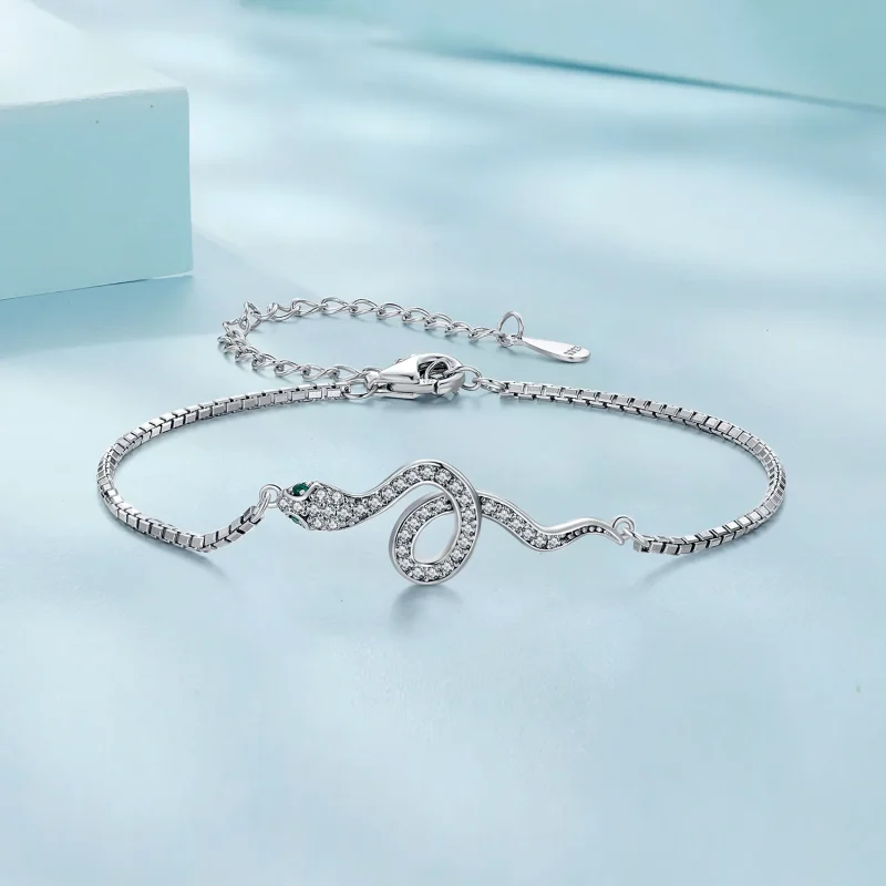 (immagine per) Braccialetto a catena serpente Pandora Style - SCB261 - Visualizza 3