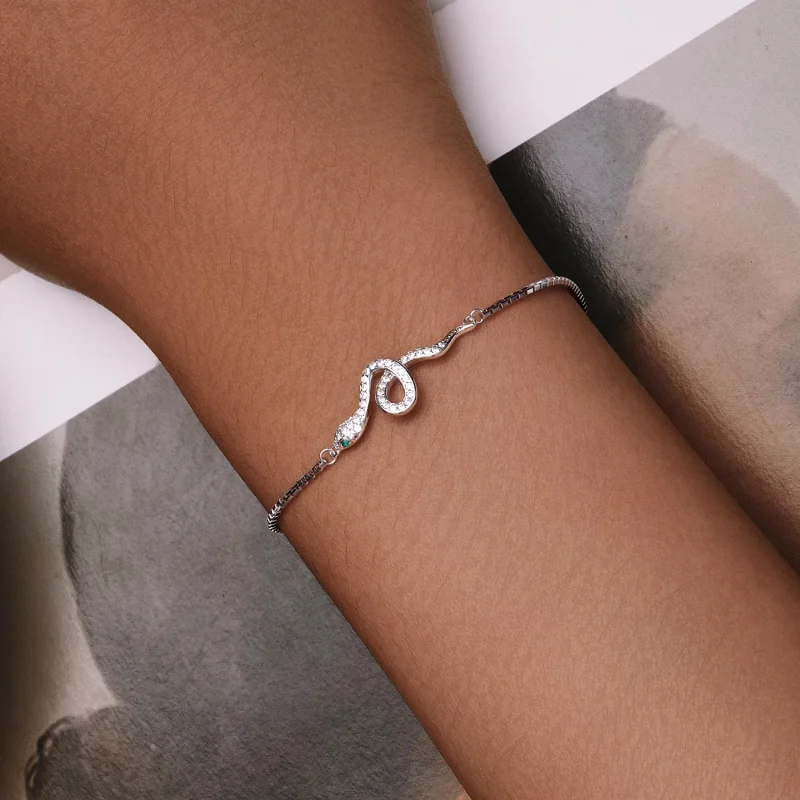 (immagine per) Braccialetto a catena serpente Pandora Style - SCB261 - Visualizza 5