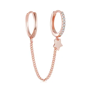 (immagine per) Catena di sicurezza Astropath in stile Pandora color oro rosa - SCE914-C