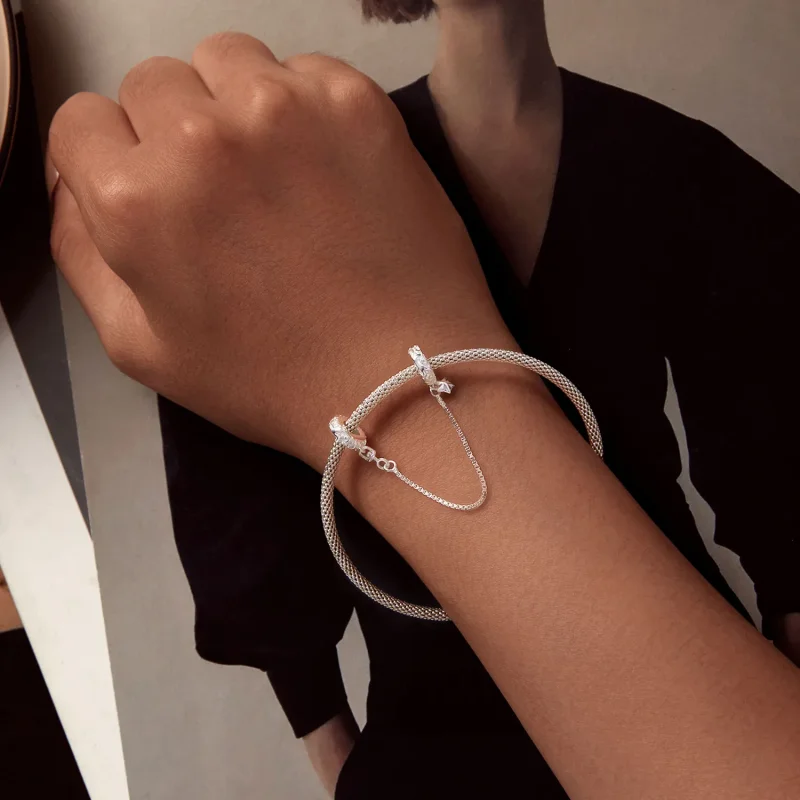 (immagine per) Catena sicura con motivo in stile Pandora - SCC2620 - Visualizza 5
