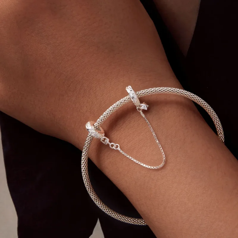 (immagine per) Catena sicura con motivo in stile Pandora - SCC2620 - Visualizza 6