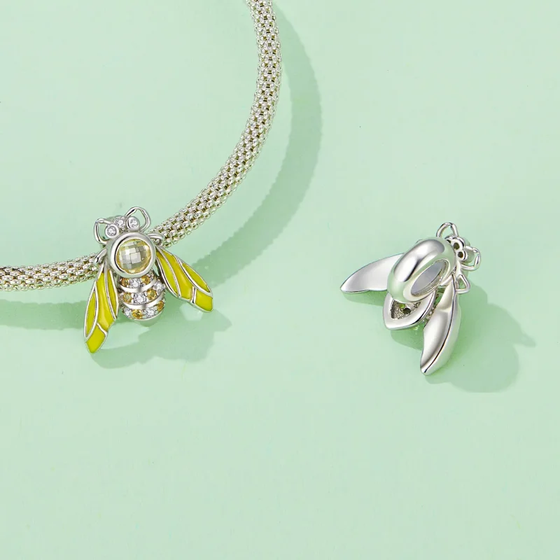 (immagine per) Charm a forma di ape in stile Pandora - SCC2599 - Visualizza 4