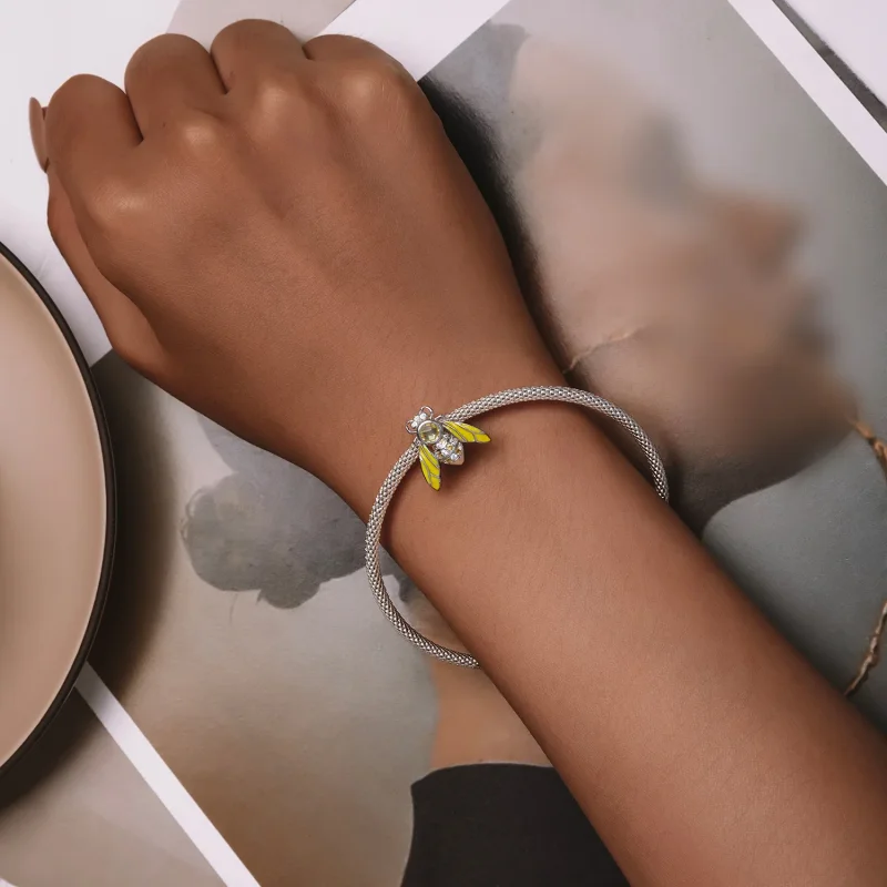 (immagine per) Charm a forma di ape in stile Pandora - SCC2599 - Visualizza 6