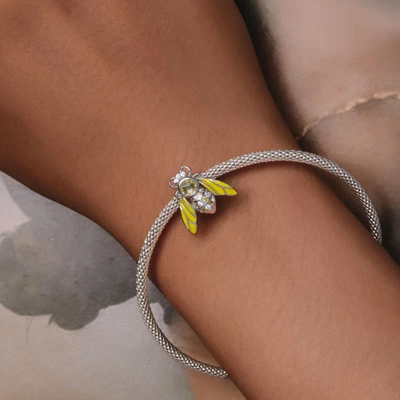 (immagine per) Charm a forma di ape in stile Pandora - SCC2599 - Visualizza 7