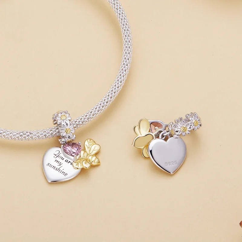 (immagine per) Charm a forma di ape margherita in stile Pandora - BSC816 - Visualizza 4