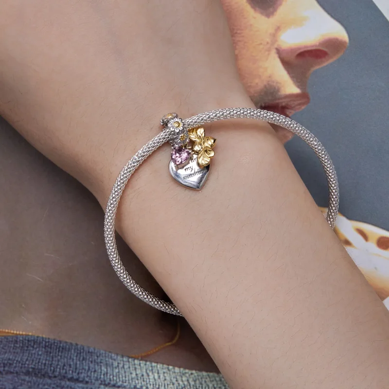 (immagine per) Charm a forma di ape margherita in stile Pandora - BSC816 - Visualizza 5
