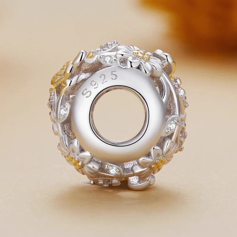 (immagine per) Charm a forma di ape margherita nello stile di Pandora - BSC818 - Visualizza 3