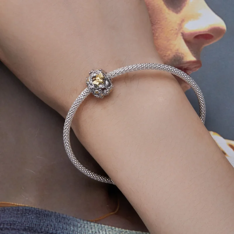 (immagine per) Charm a forma di ape margherita nello stile di Pandora - BSC818 - Visualizza 6