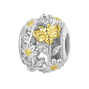 (immagine per) Charm a forma di ape margherita nello stile di Pandora - BSC818