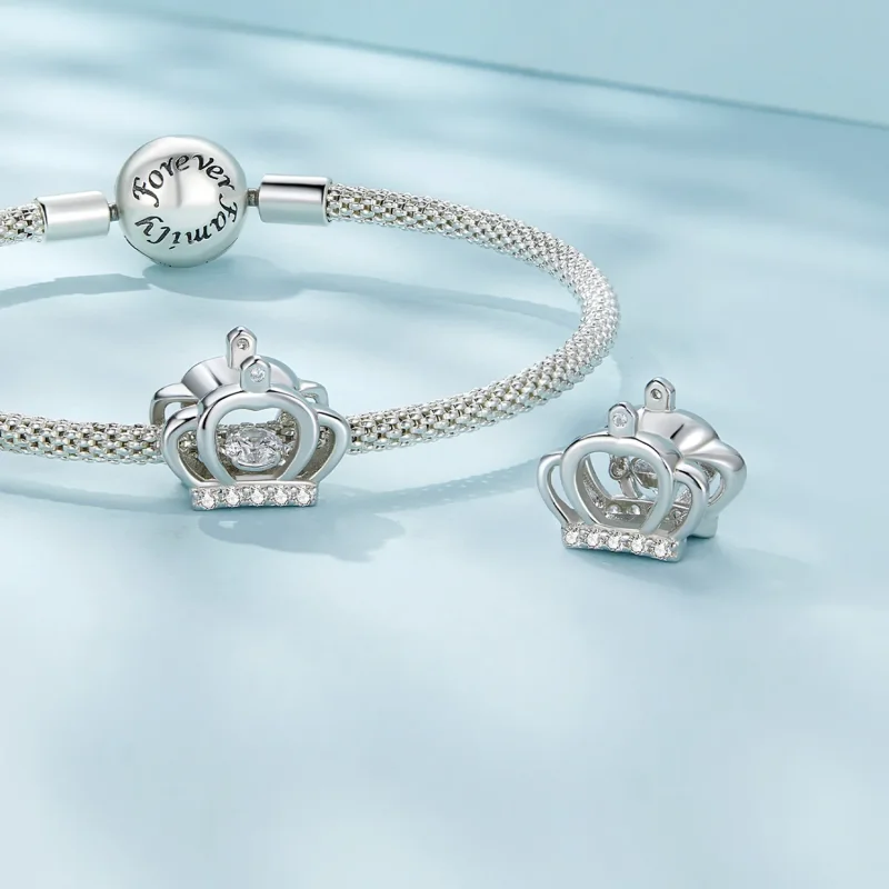(immagine per) Charm a forma di corona in stile Pandora - SCC2589 - Visualizza 4