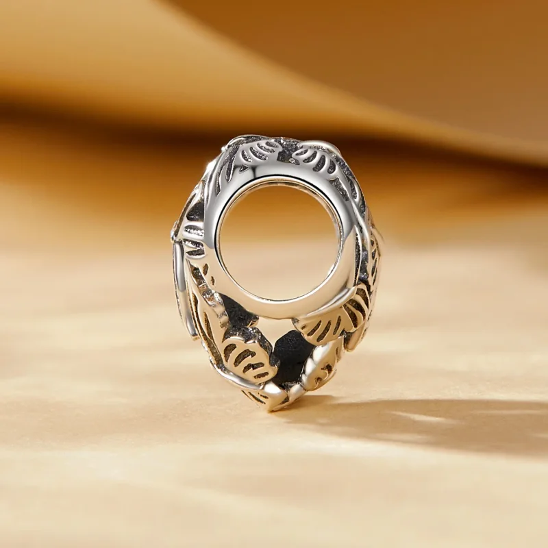 (immagine per) Charm a forma di cuore a forma di farfalla nello stile di Pandora - SCC2576 - Visualizza 3