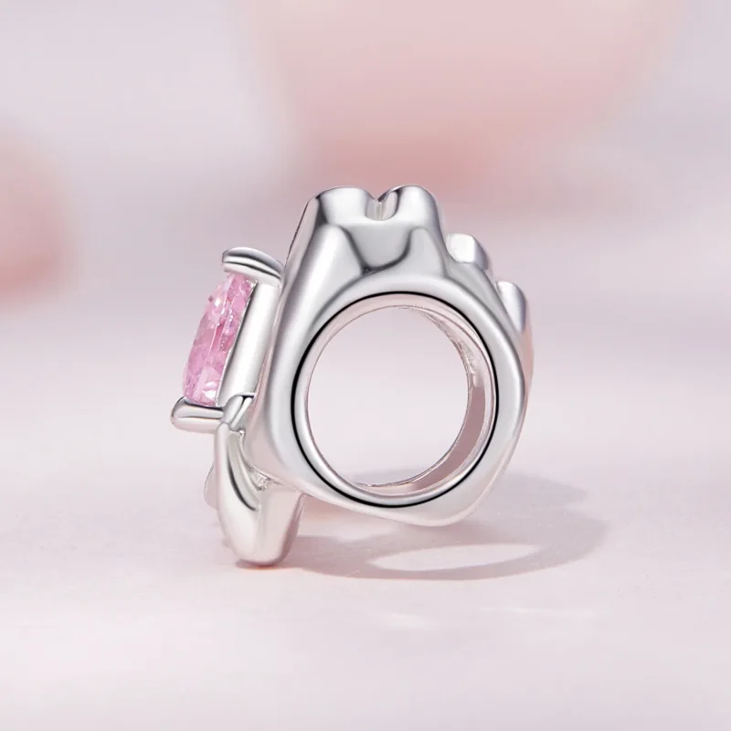 (immagine per) Charm a forma di cuore con gesto di Pandora - BSC829 - Visualizza 3