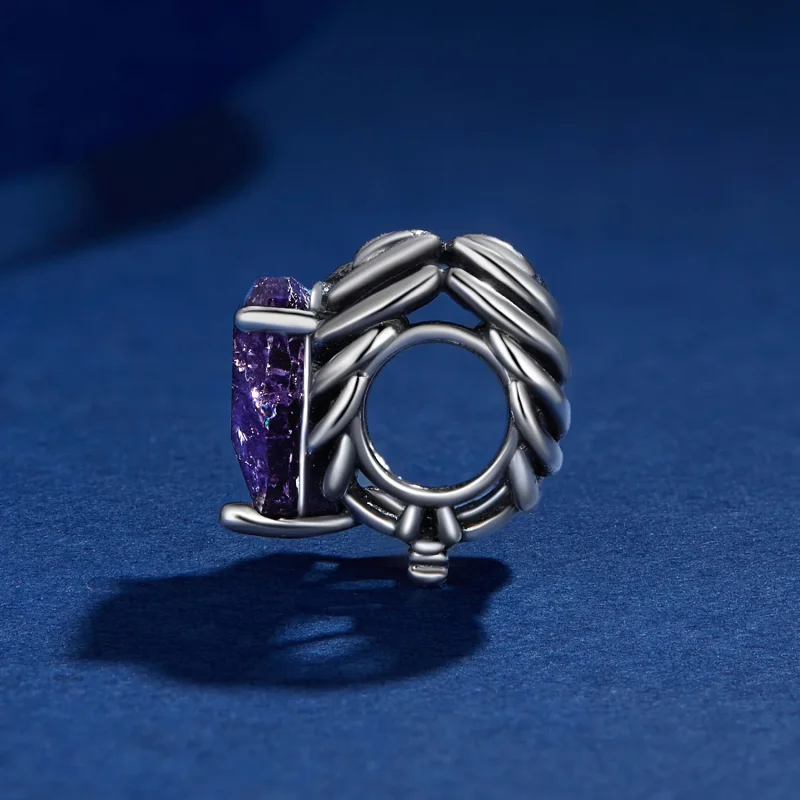 (immagine per) Charm a forma di cuore scheletro in stile Pandora - BSC910 - Visualizza 3