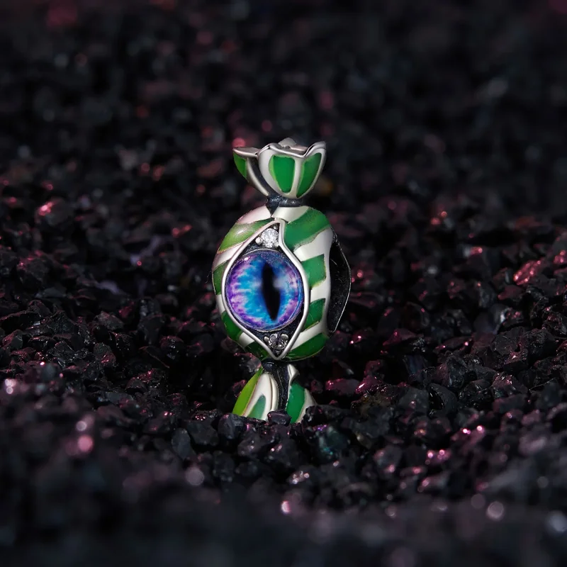 (immagine per) Charm a forma di dolcetto per Halloween in stile Pandora - SCC2609 - Visualizza 2