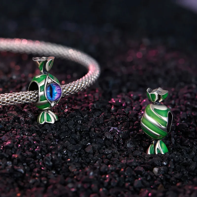 (immagine per) Charm a forma di dolcetto per Halloween in stile Pandora - SCC2609 - Visualizza 4