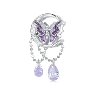 (immagine per) Charm a forma di farfalla lunare stile Pandora - SCC2545