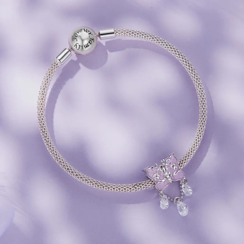 (immagine per) Charm a forma di farfalla stile Pandora - SCC2543 - Visualizza 3
