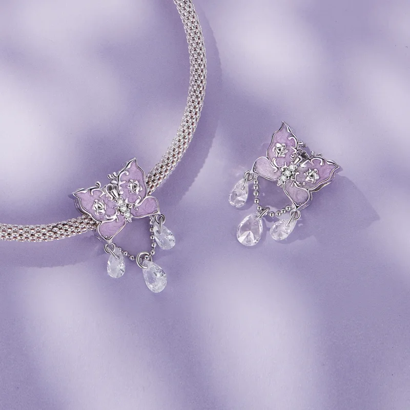 (immagine per) Charm a forma di farfalla stile Pandora - SCC2543 - Visualizza 4