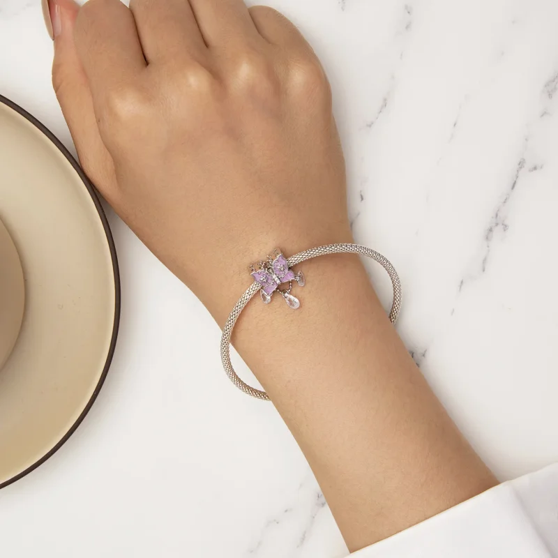 (immagine per) Charm a forma di farfalla stile Pandora - SCC2543 - Visualizza 6