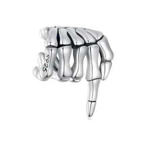 Charm a forma di mano scheletrica di stile Pandora - BSC909 (immagine per) Charm a forma di mano scheletrica di stile Pandora - BSC909