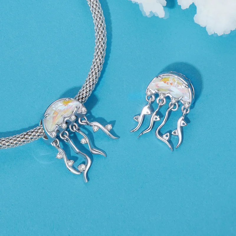 (immagine per) Charm a forma di medusa in stile Pandora - BSC915 - Visualizza 4