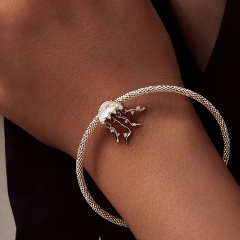 (immagine per) Charm a forma di medusa in stile Pandora - BSC915 - Visualizza 6