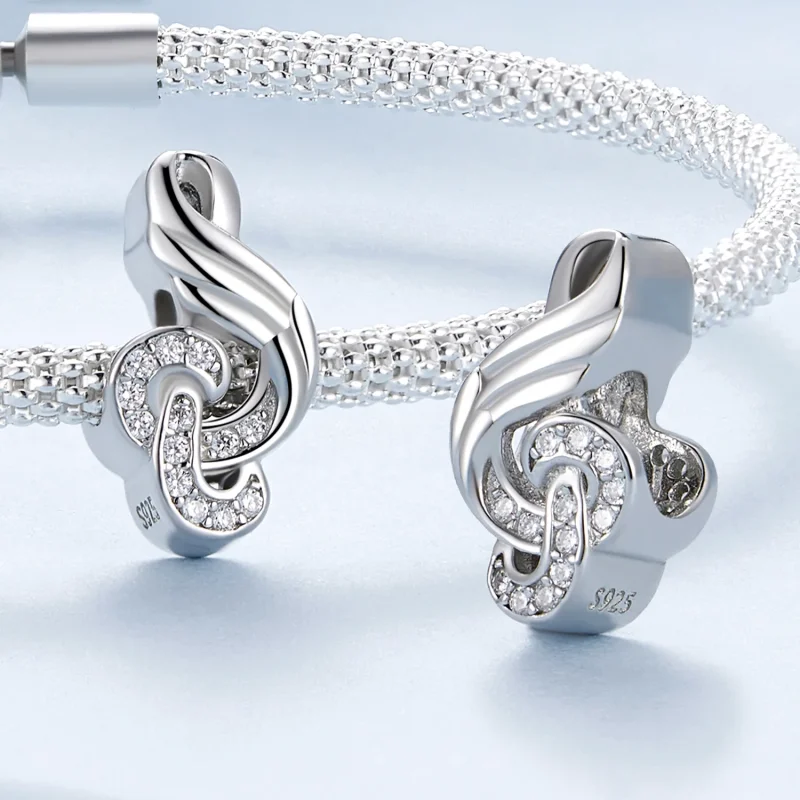 (immagine per) Charm a forma di nota Pandora Style - BSC811 - Visualizza 4