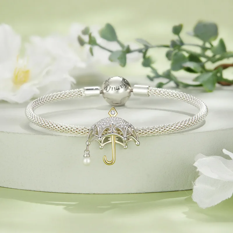 (immagine per) Charm a forma di ombrello piccolo stile Pandora - BSC862 - Visualizza 3