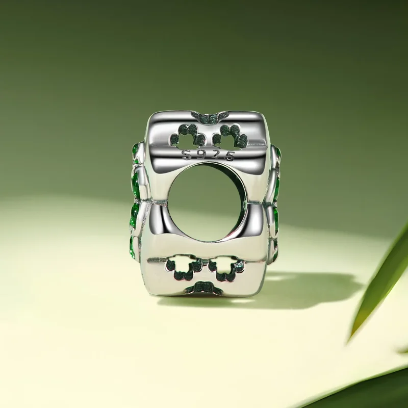 (immagine per) Charm a forma di quadrifoglio nello stile di Pandora - SCC2604 - Visualizza 3