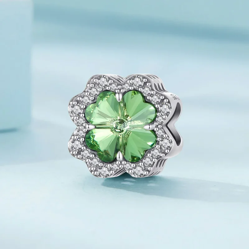 (immagine per) Charm a forma di quadrifoglio nello stile Pandora - SCC2622 - Visualizza 2