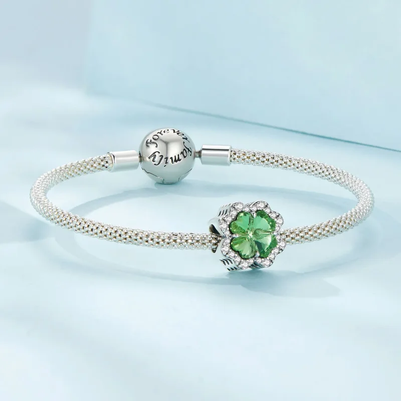 (immagine per) Charm a forma di quadrifoglio nello stile Pandora - SCC2622 - Visualizza 5
