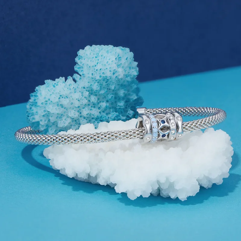 (immagine per) Charm a forma di stella blu nello stile di Pandora - BSC919 - Visualizza 5