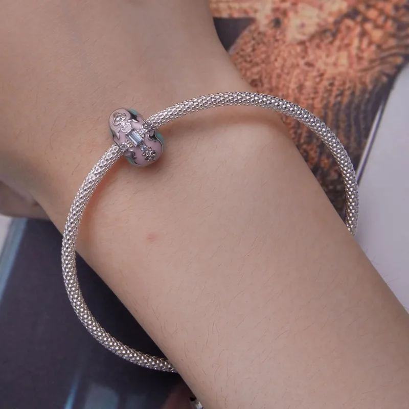 (immagine per) Charm a forma di uovo di Pasqua nello stile di Pandora - BSC781 - Visualizza 6