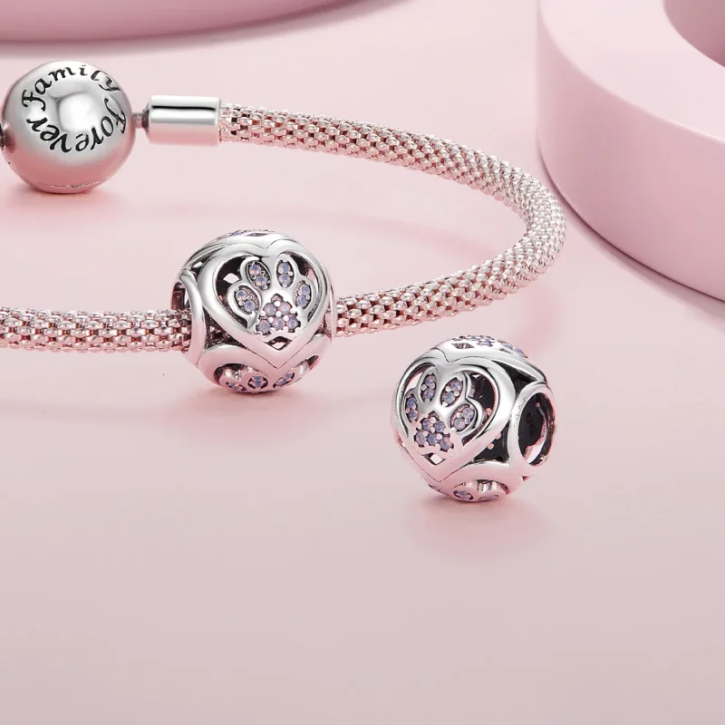 (immagine per) Charm a forma di zampa stile Pandora - SCC2578 - Visualizza 4