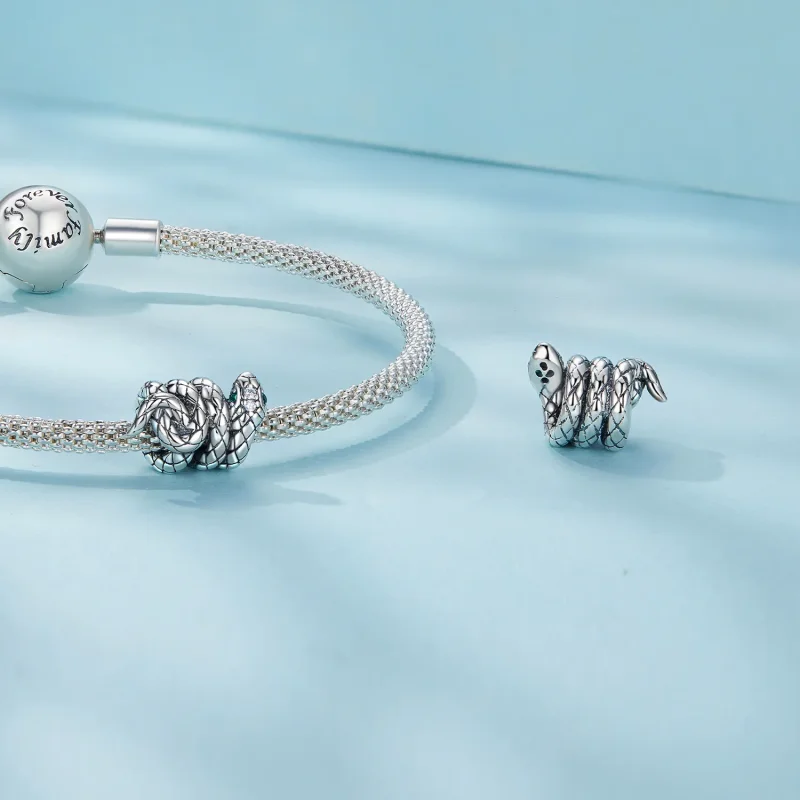(immagine per) Charm a spirale stile Pandora con serpente spirituale - SCC2549 - Visualizza 4