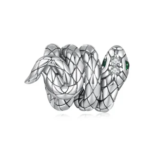 Charm a spirale stile Pandora con serpente spirituale - SCC2549 (immagine per) Charm a spirale stile Pandora con serpente spirituale - SCC2549