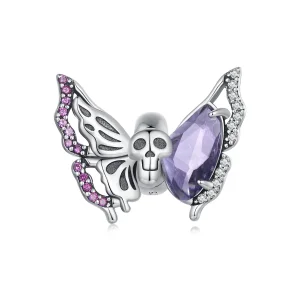 (immagine per) Charm a stile Pandora con farfalla scheletrica - BSC911