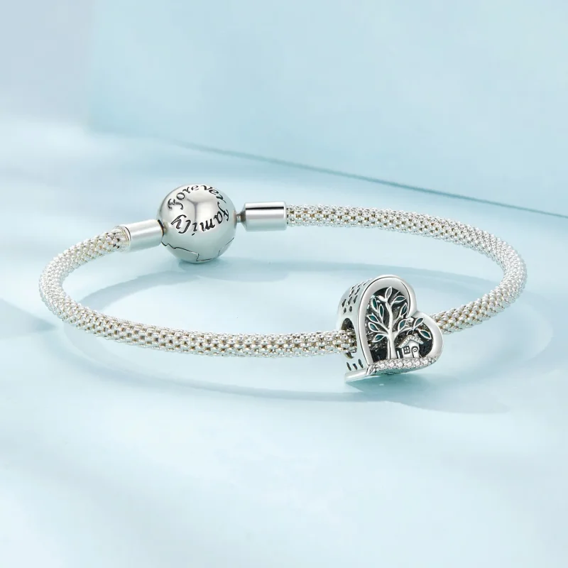 (immagine per) Charm con albero genealogico nello stile di Pandora - SCC2624 - Visualizza 5