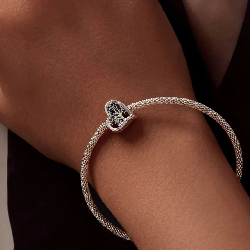 (immagine per) Charm con albero genealogico nello stile di Pandora - SCC2624 - Visualizza 7