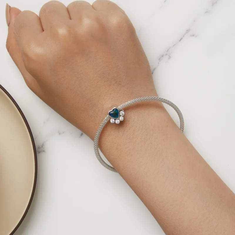 (immagine per) Charm con pietra d'umore per animali domestici carino in stile Pandora - SCC2582 - Visualizza 7