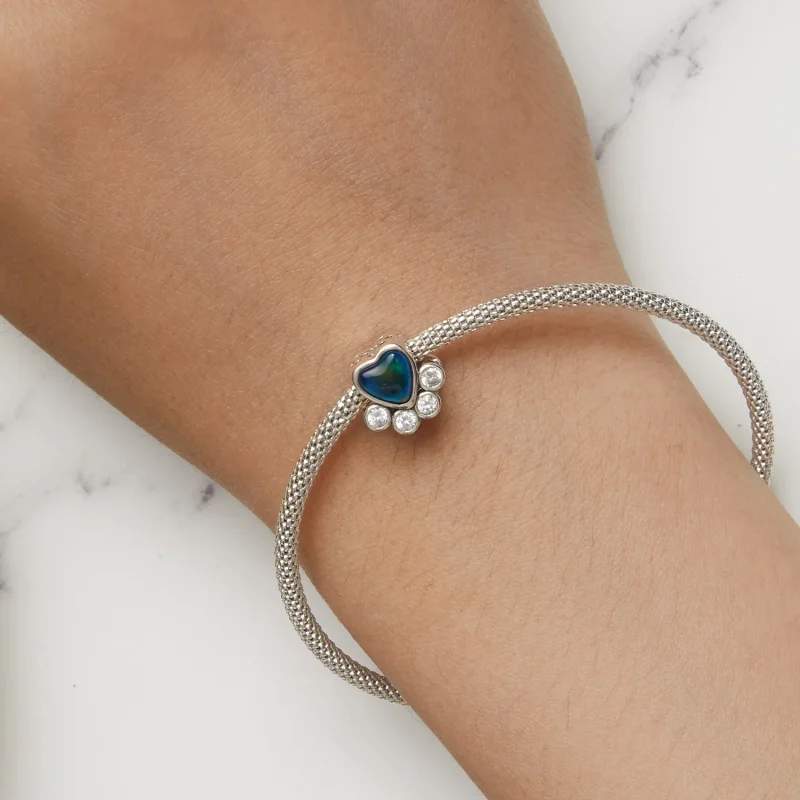 (immagine per) Charm con pietra d'umore per animali domestici carino in stile Pandora - SCC2582 - Visualizza 8